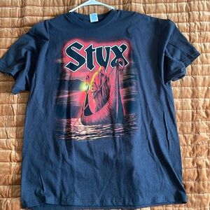 Styx tour shirt men’s sz xxl black nwot